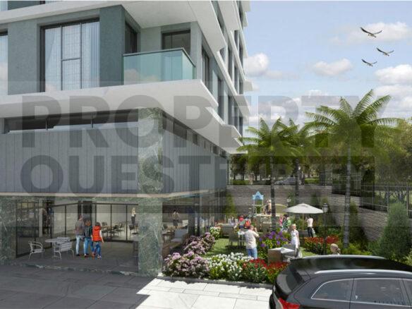 Deed ready completed apartments in Halkali.