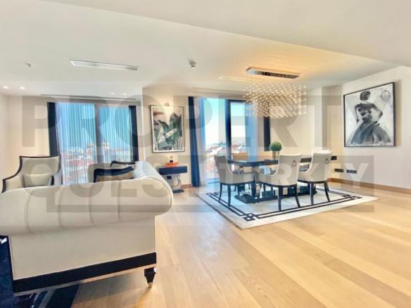 Prestigious complex in Nisantasi offering commercial properties for sale.