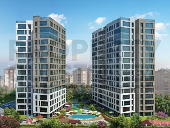 Enjoy the stunning Marmara Sea scenery from the comfort of your own Maltepe apartment, complete with valid title deeds.