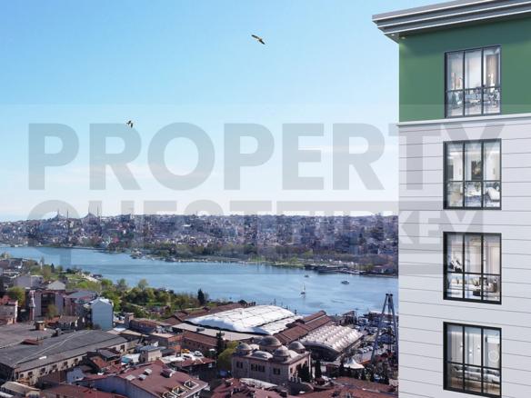 Panoramic apartments in Istanbul’s &ldquo;Halic Beyoglu&rdquo;.