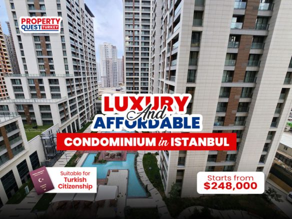Luxury & Affordable Condominium for Sale in the Heart of Istanbul (Asian Side)!