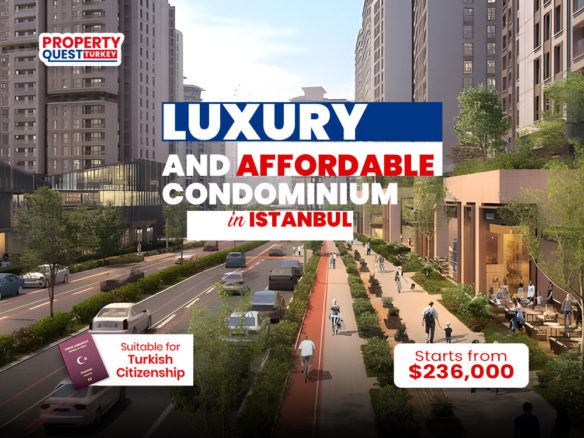 Luxury, and affordable  condominium for sale in the center of Istanbul’s Asian side!
