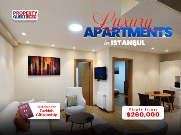 Underpriced Luxury apartments inside a housing compound for sale in Taksim!