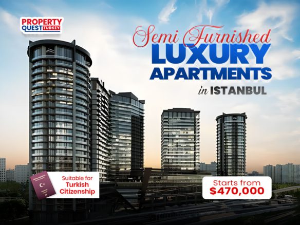 Large 3 bedroom luxury Apartment for sale in the center of Istanbul’s Asian side!